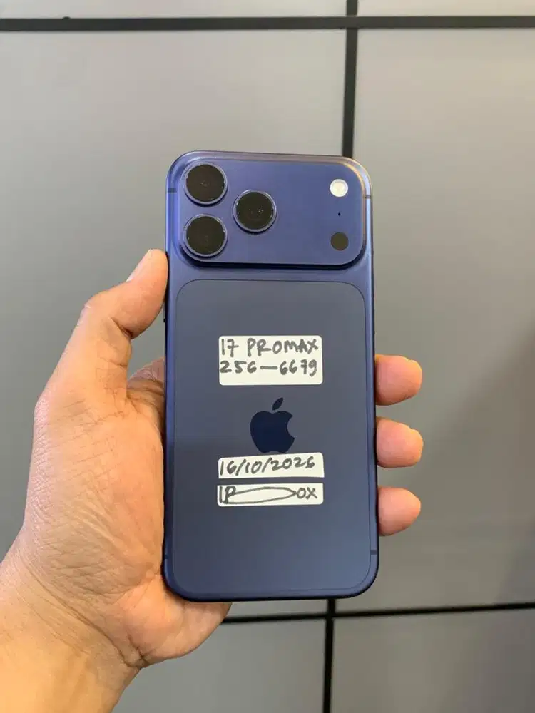Iphone 17 promax 256 Gb Deep blue resmi ibox