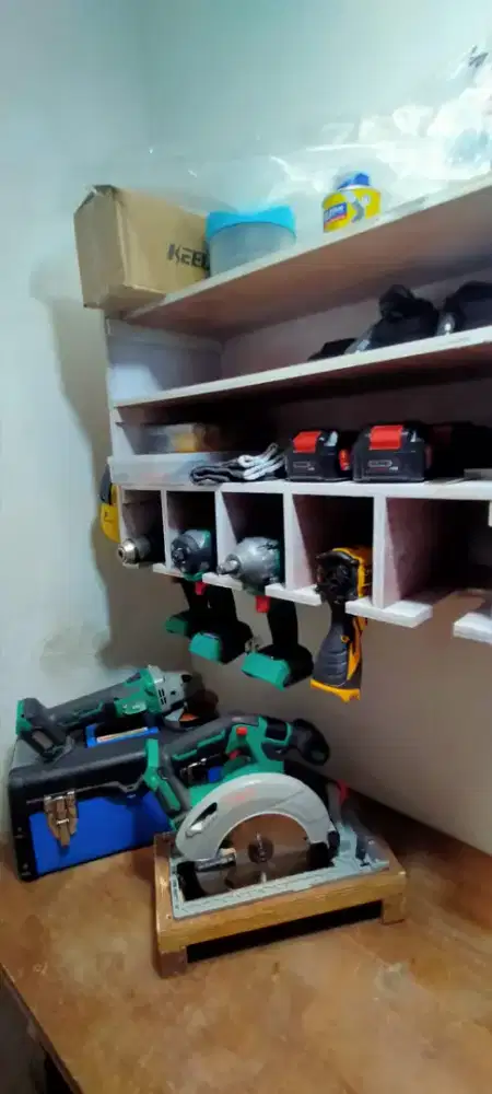 Peralatan Kerja Tukang Lengkap (All in)