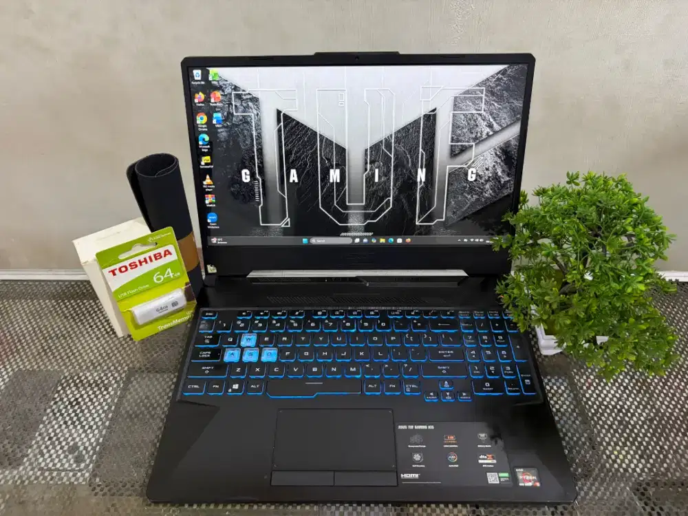 ASUS TUF A15 RAM 16GB RYZEN 5 NVIDIA GTX FULLSET