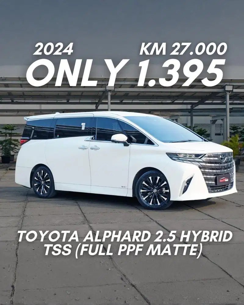 Toyota Alphard Hybrid HV 2.5 TSS FULL PPF MATTE