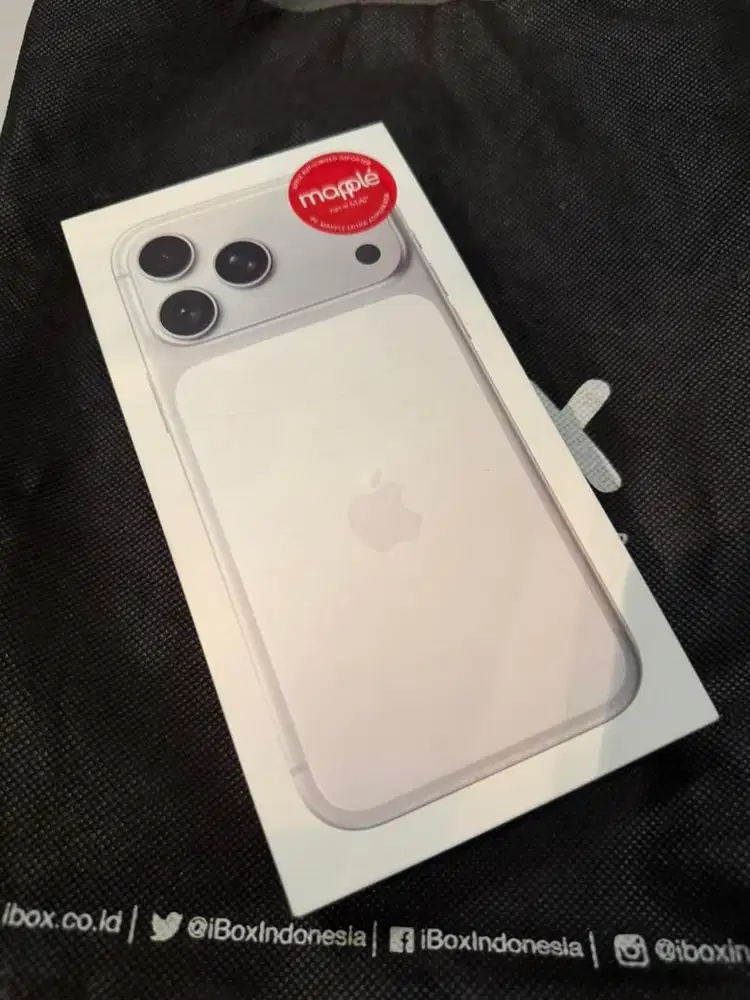 Iphone 17 PM 512GB Silver baru iBox Digimap segel bisa tuktam