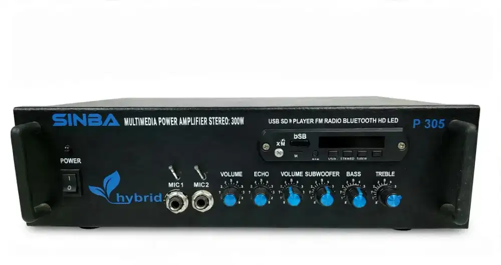 Amplifier sinba P 305 hibrid power 300watt