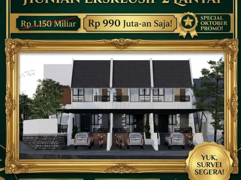 Rumah Nyaman Mandalajati 2 Lantai 900 Jt