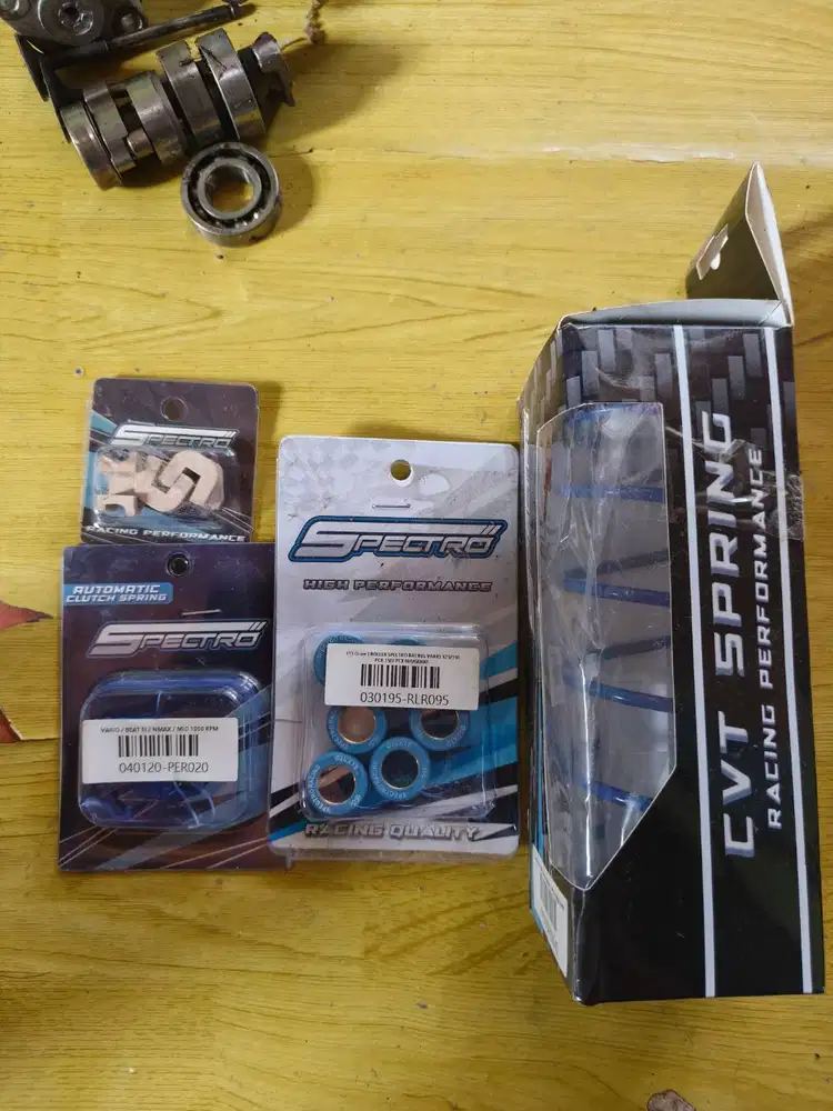 Spectro Racing, PerCVT/PerCentri/piece Slieder/Roller