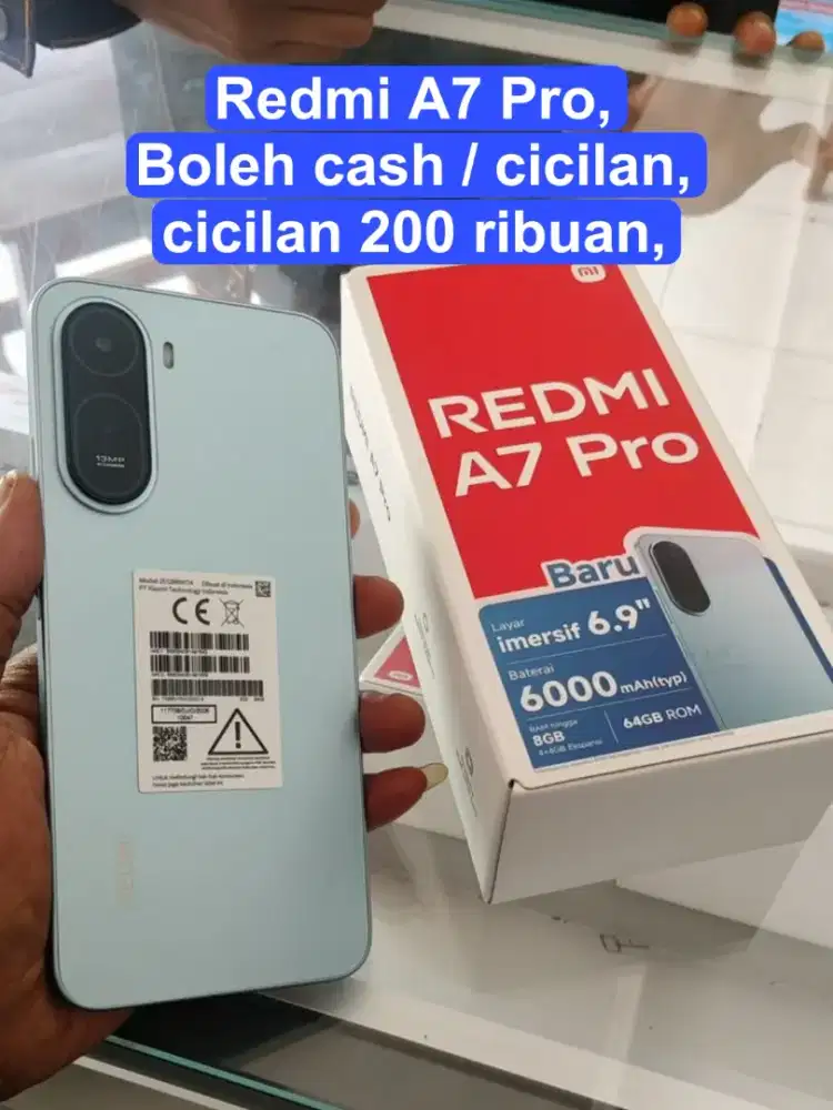 Redmi A7 Pro cash/cicilan