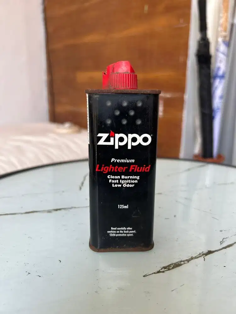 Minyak Zippo vintage original tahun 80