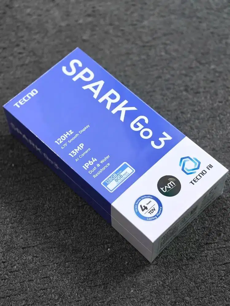 TECNO SPARK GO 3 RAM 8 COD GRATIS ONGKIR 