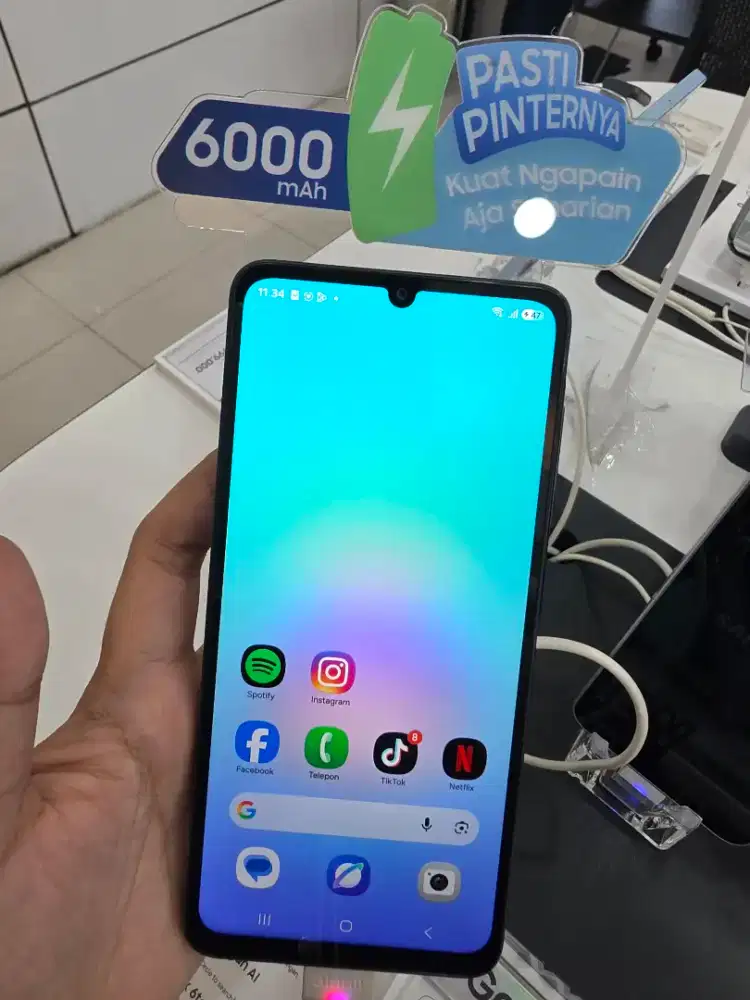 NEW GALAXY A08 pasti 6000Mah