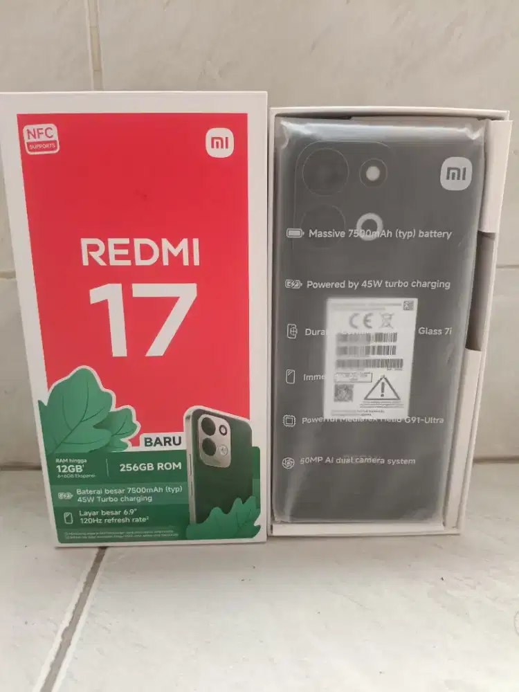 REDMI 17 (6+6/256) FULL SET