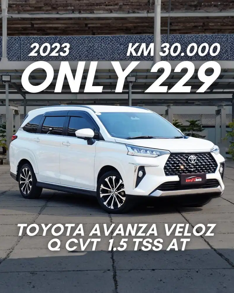 Toyota Avanza Veloz Q 1.5 CVT TSS