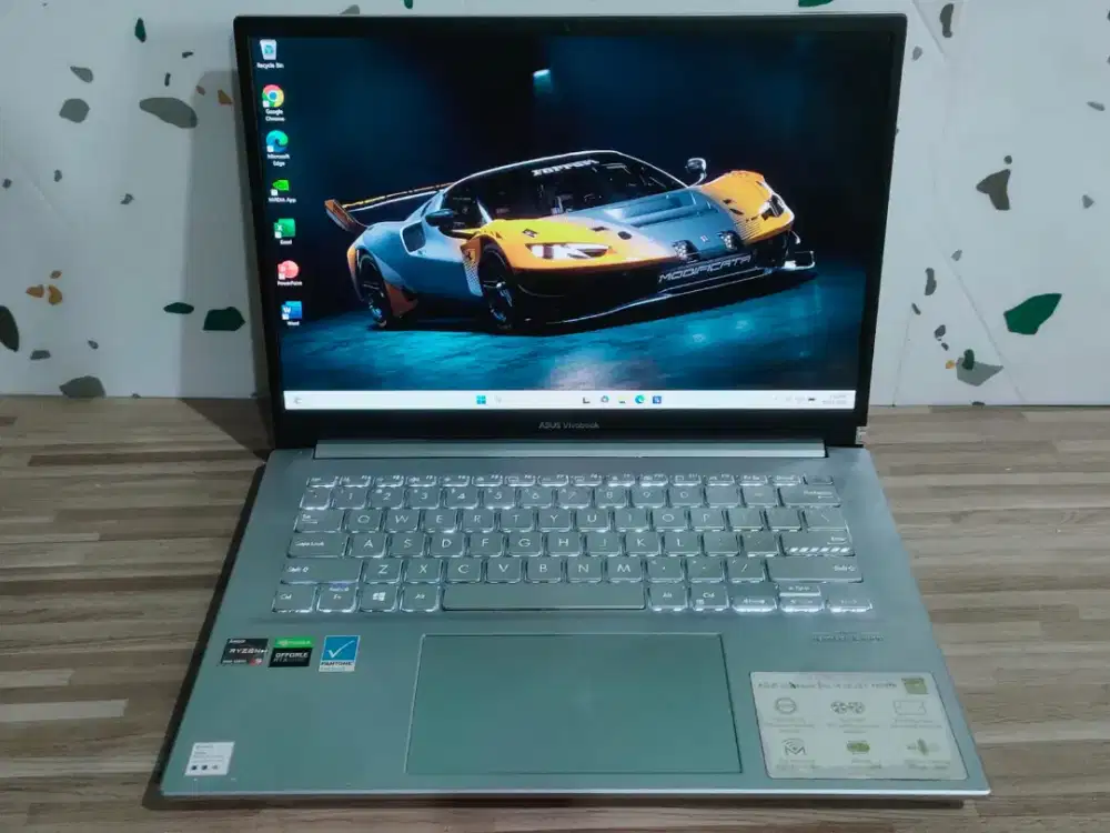 Laptop Asus Vivobook M3401QC
Resolusi 2K -Amd Ryzen 5 - 5600H -8GB -