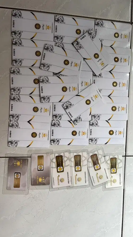 Baby gold 0,005 & 0,001