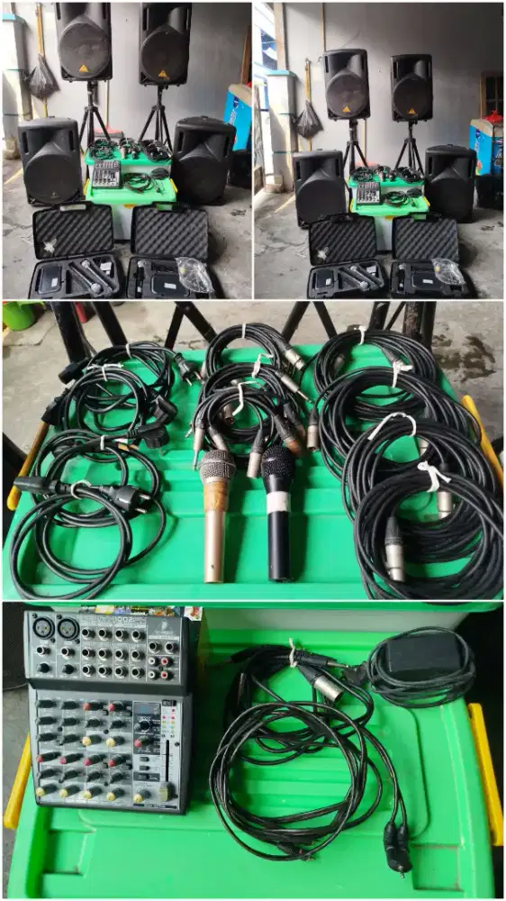 Sound System Aktif Behringher seset (tidak diecer)