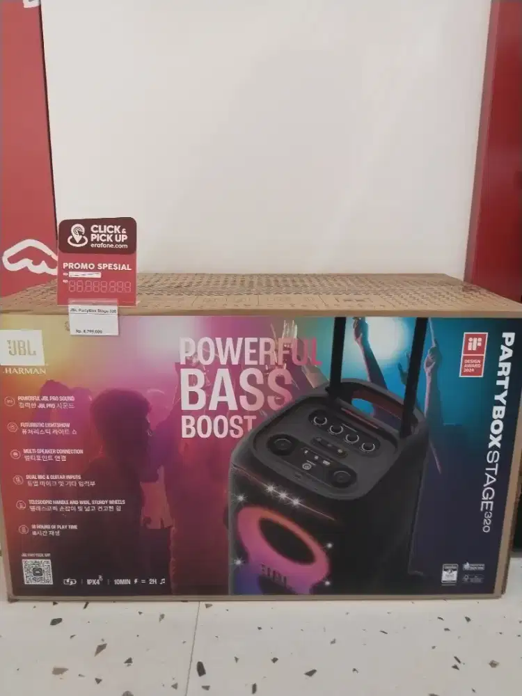 WAW ADA PROMO SPESIAL DARI JBL SPEAKER PARTYBOX STAGE 320