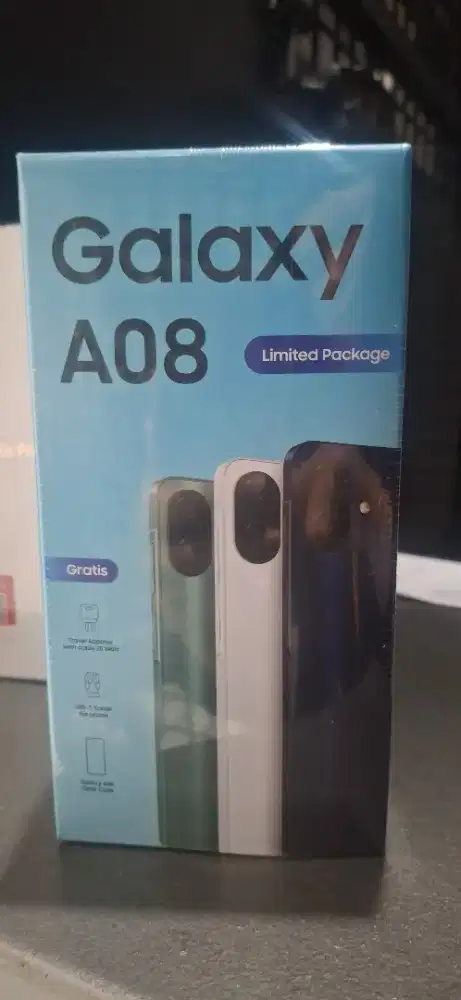 Series samsung  A08 terbaruh nih gaes ready di erafone antasari