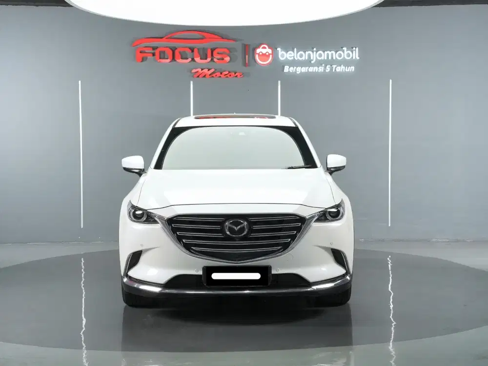 Km 37rb mazda cx9 skyactive 2019 putih pajak panjang