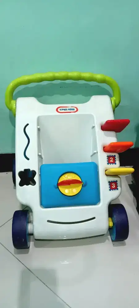 Preloved push walker little tikes