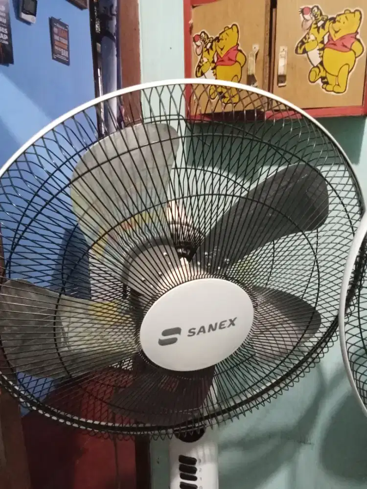 Kipas Angin Merk Sekai 18 Inchi Besar Warna Putih 3 Unit