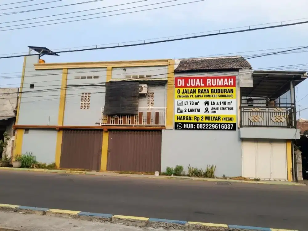 DI JUAL RUMAH 0 JALAN RAYA