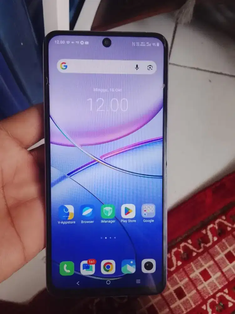 Vivo Y100 5G  8 GB + 8 GB /128 lengkap bagus no minus