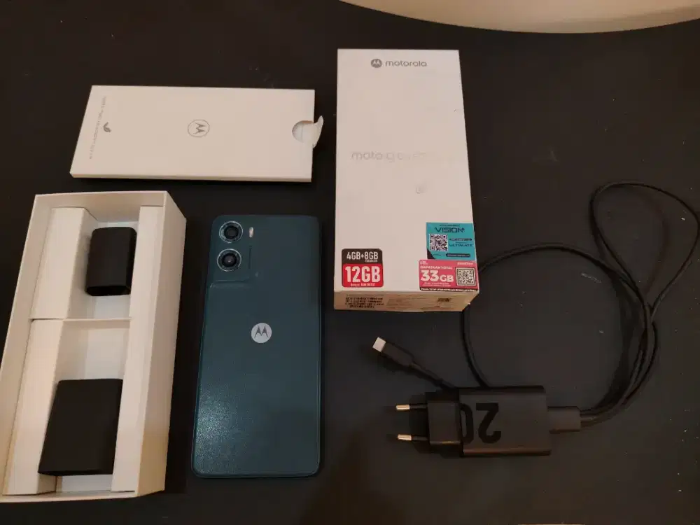 MOTOROLA G06 POWER second 4+8/128gb fullset aksesoris Ori