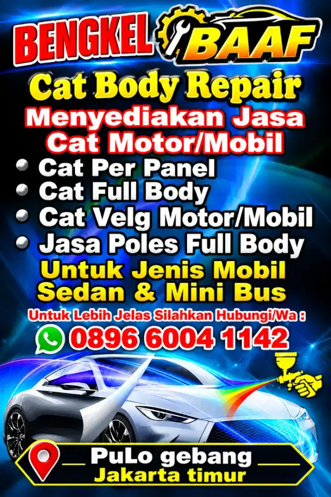 CaT Body Repair Berkualitas