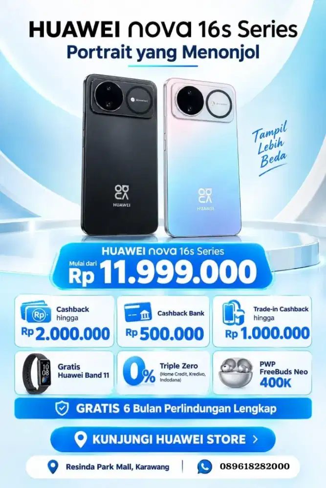 PO! HUAWEI NOVA 16S SERIES