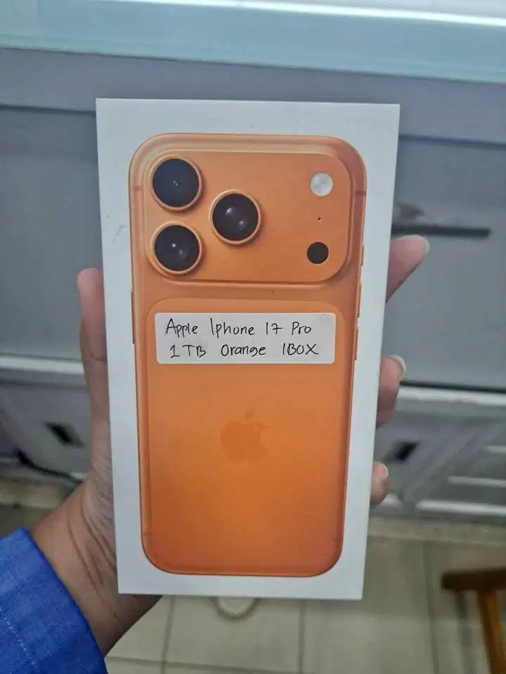 IPhone 17 Pro 1TB Cosmic Orange New BNIB Garansi IBox
