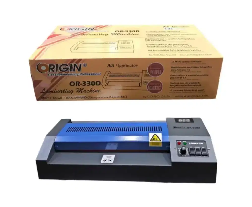 DIJUAL MESIN LAMINATING ORIGIN OR-330D