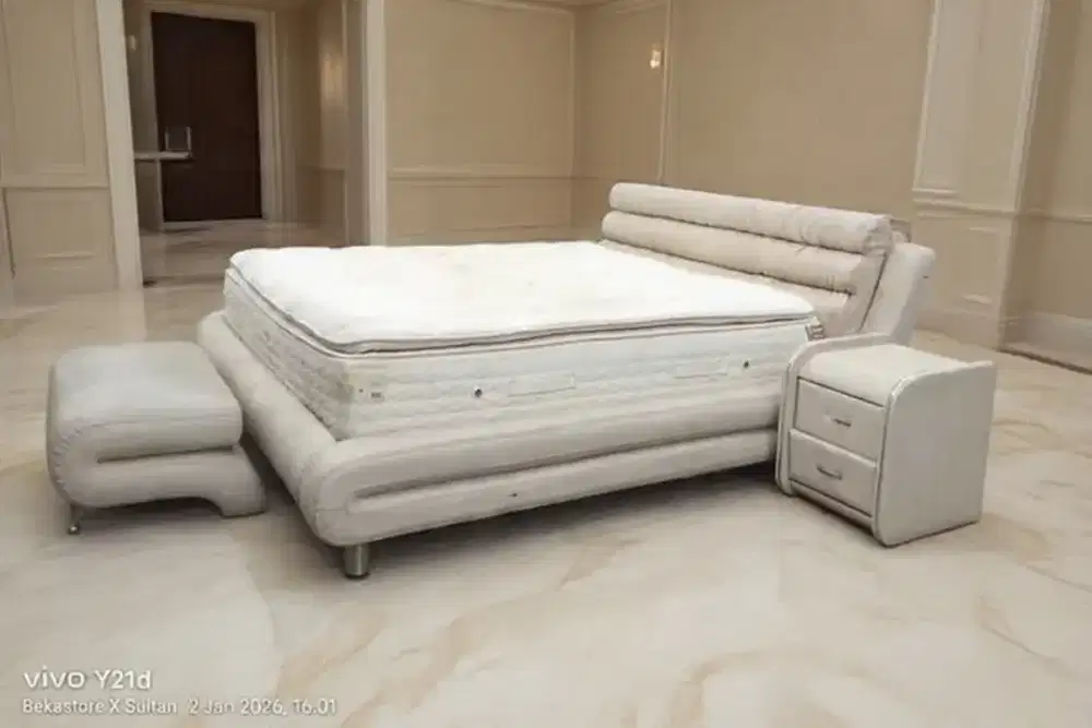 Kingkoil set bedframe mewah uk 180