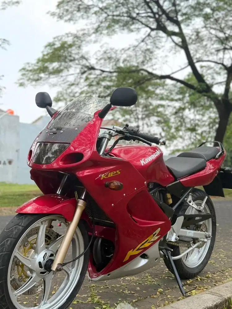NINJA RR OLD 150 cc Tahun 2011 CKD asli merah