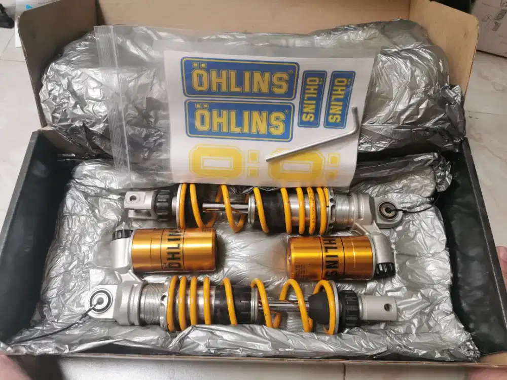 Shock ohlins aerox 155 connected