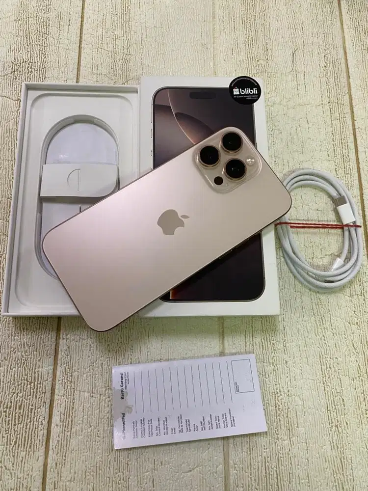 iPhone 16 Pro max 512GB Desert Resmi
