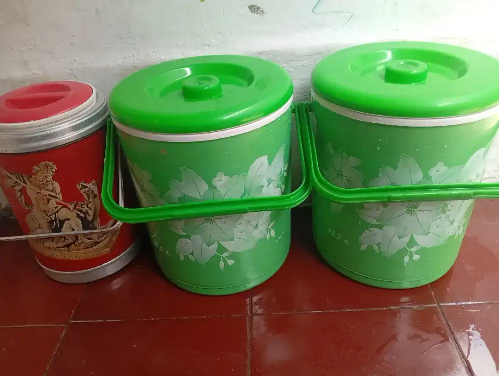 L SCP - TERMOS ES NASI ICE RICE BUCKET PRINTING USA HOT & COOL