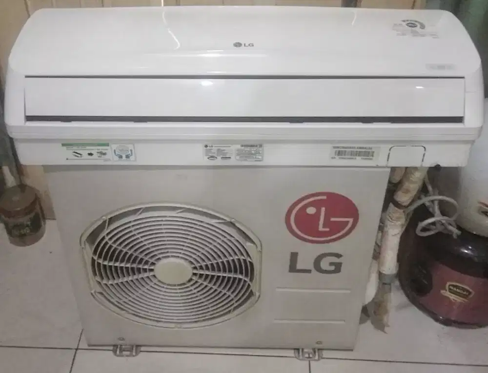 AC LG 1/2 PK (R410A) Orisinil LowWatt BAGUS NORMAL&DINGIN SEKALI BEKUT
