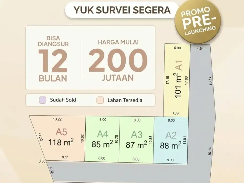 Green Cileunyi Asri – Kavling SHM 200 Jutaan