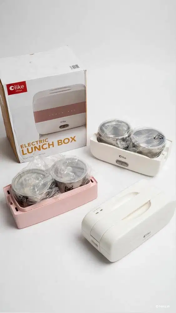 OLIKE Electric Lunch Box (Pemanas Makanan) New