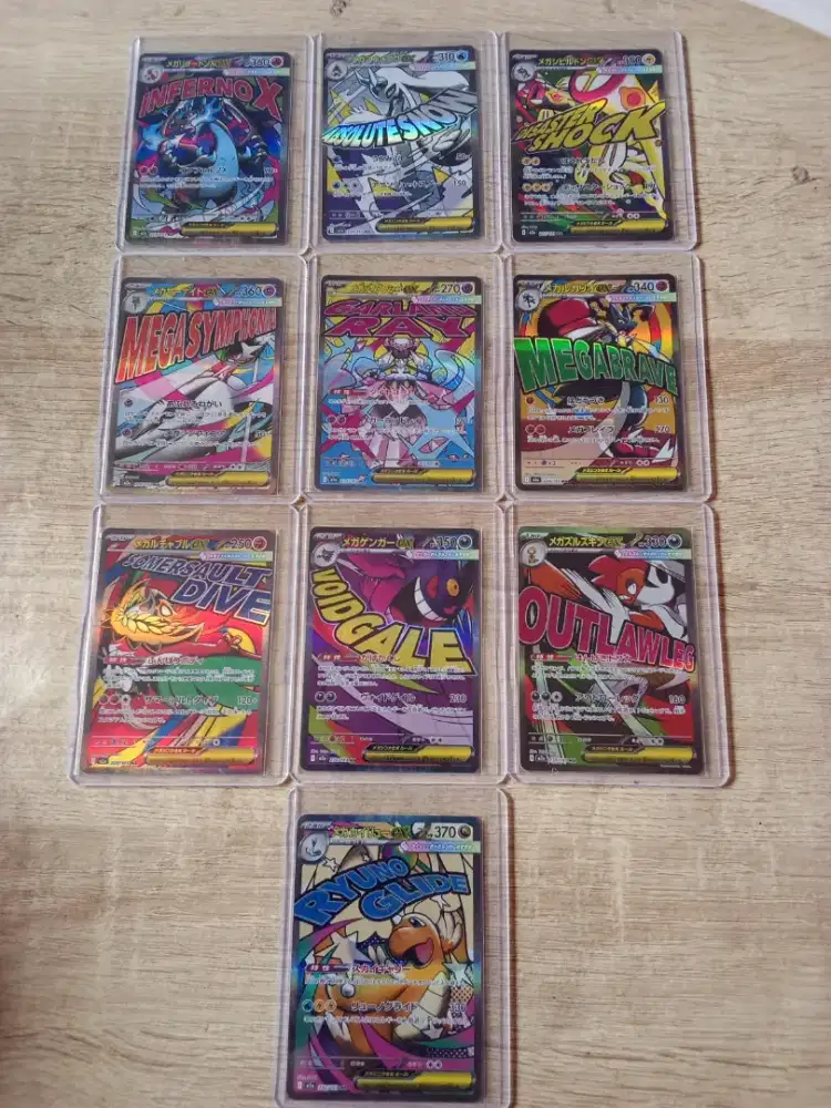 Pokemon MA Set Mega Dream (M2a) JP 10 Kartu