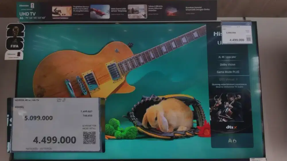 TV Hisense 4K VIDAA