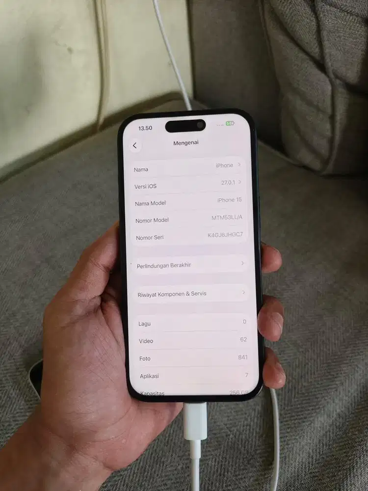 Iphone 15 256GB Midnight