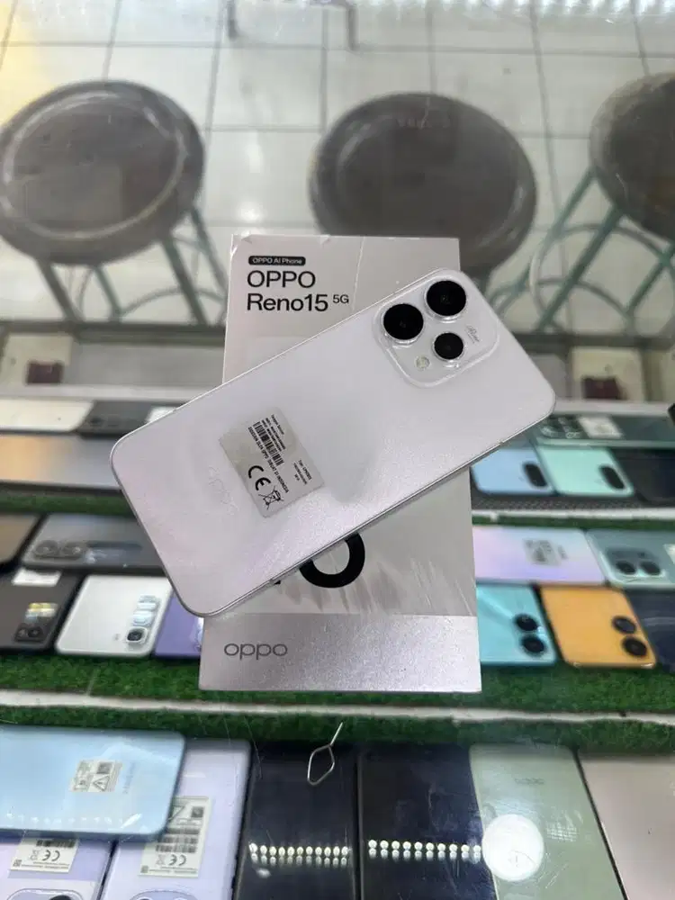 oppo reno 15 5G 8/256 fullset ori mulus
