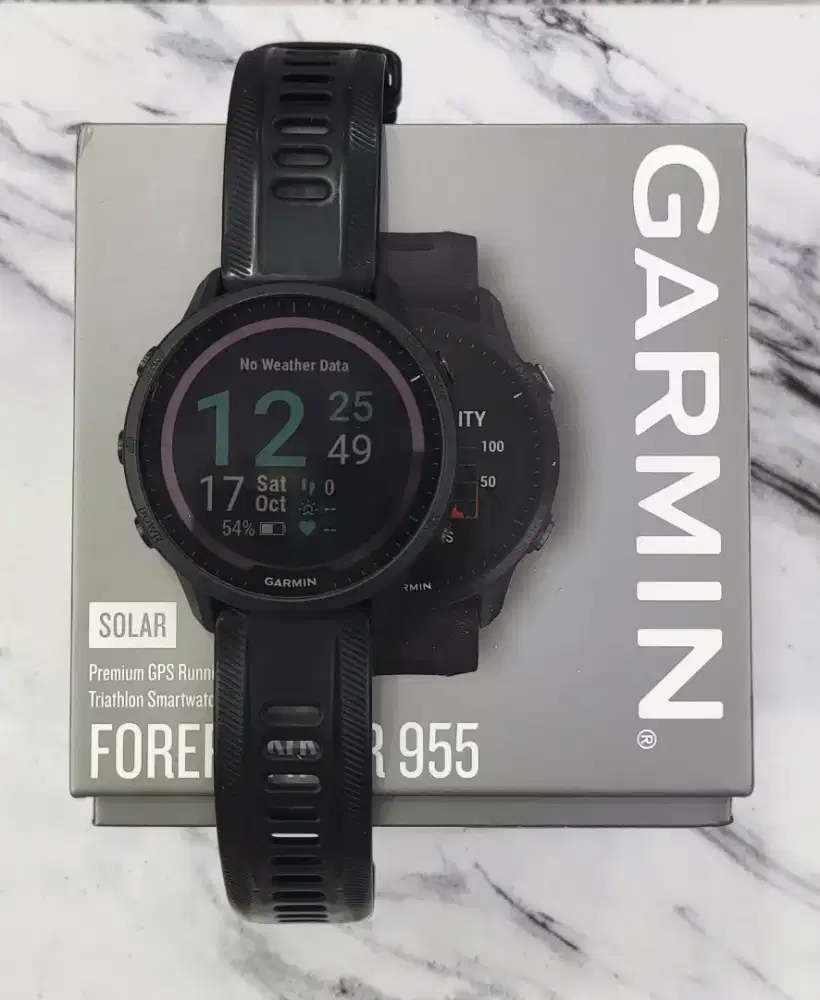 READY SECOND WATCH GARMIN FORERUNNER 955 SOLAR