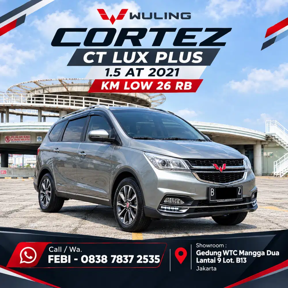 Wuling Cortez CT Lux+ Plus 1.5 Turbo AT Matic 2021 KM LOW 20 RBAN