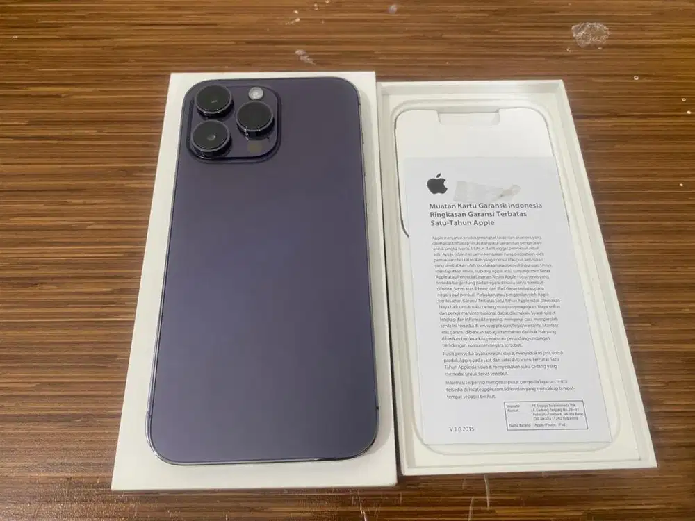 Iphone 14 pm 128gb resmi ibox