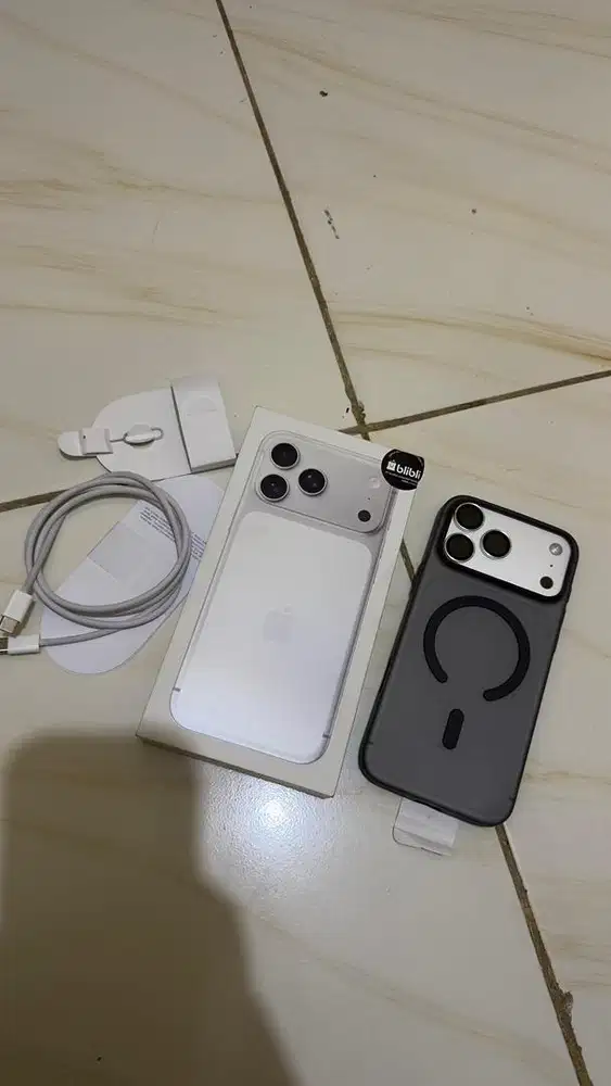 Iphone 17 promax 256 silver
