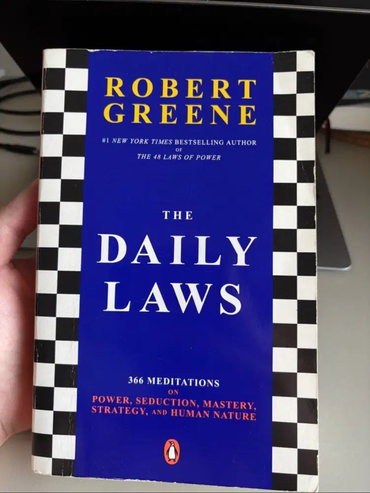 The Daily Laws by Robert Greene (Original, Inggris)