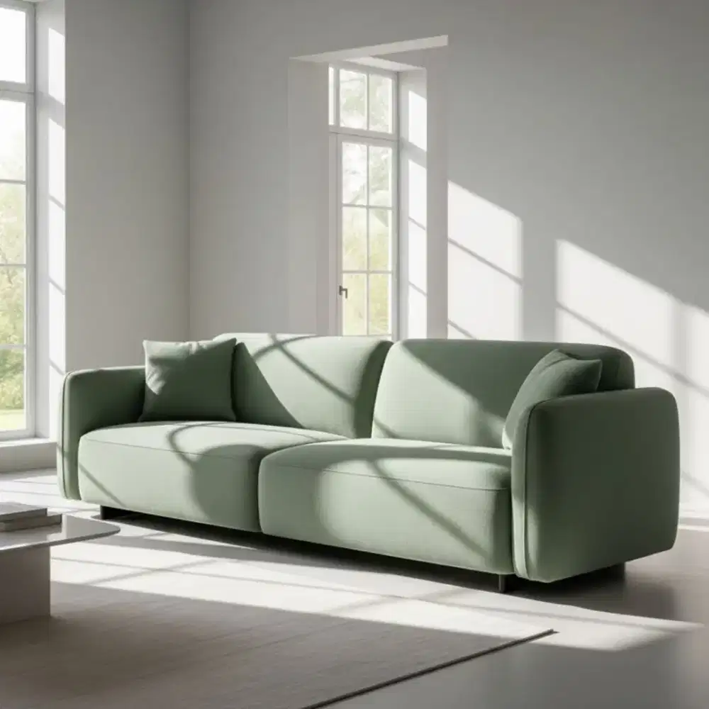 Sofa tamu-terima tukar tambah-sofa 2 seater