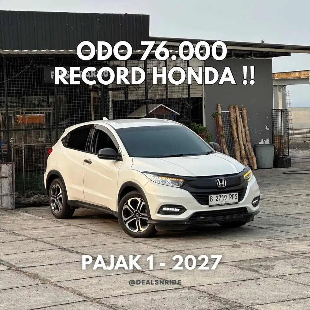ODO 76.000 ANTIKK !! PAJAK 1/2027 HONDA HRV SPECIAL EDITION SE 2018