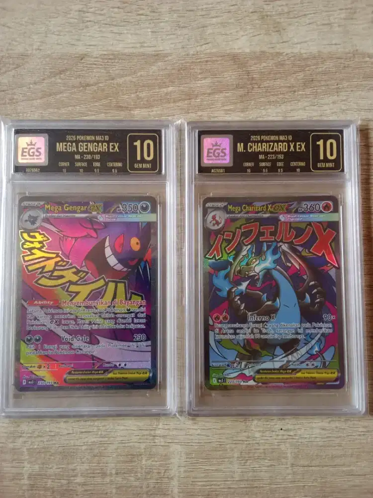 Pokemon ID Gem Mint 10 EGS