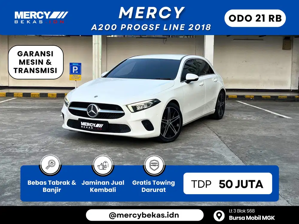 Mulus !! Mercy Mercedes Benz A200 2018